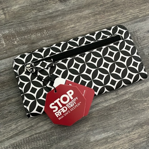 MUNDI Wallet black and white NEW - Picture 2 of 4